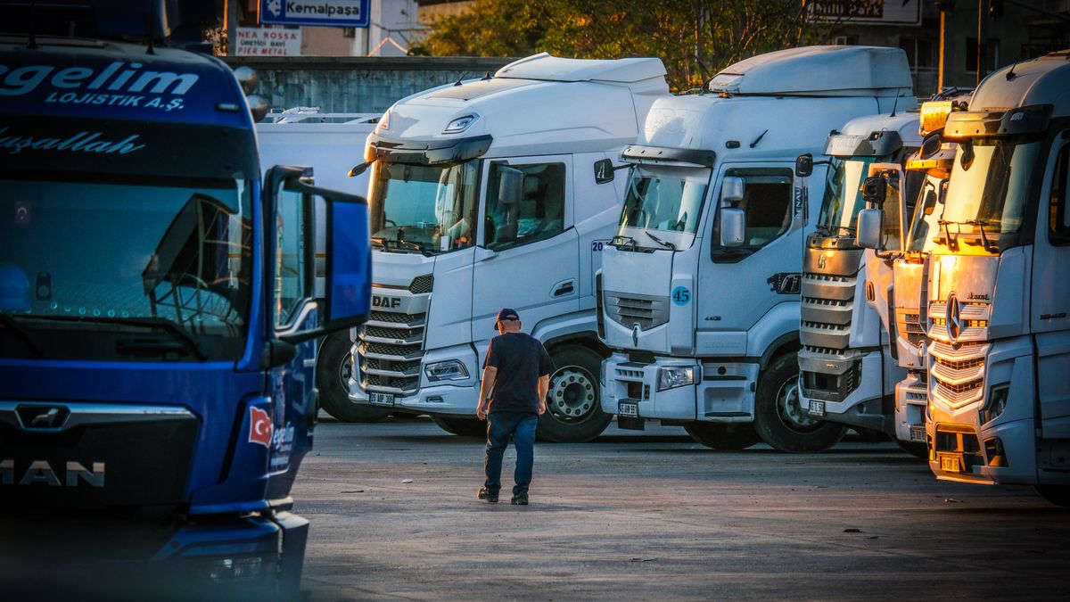Chauffeur poids lourd, sécurité dans le transport
