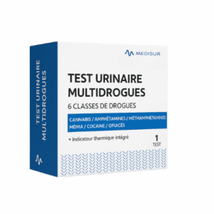 Test urinaire multidrogue 6 classes