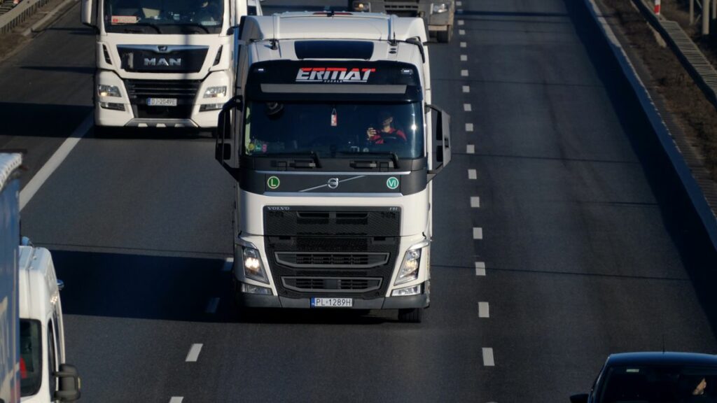 Chauffeur poids lourd, sécurité dans le transport